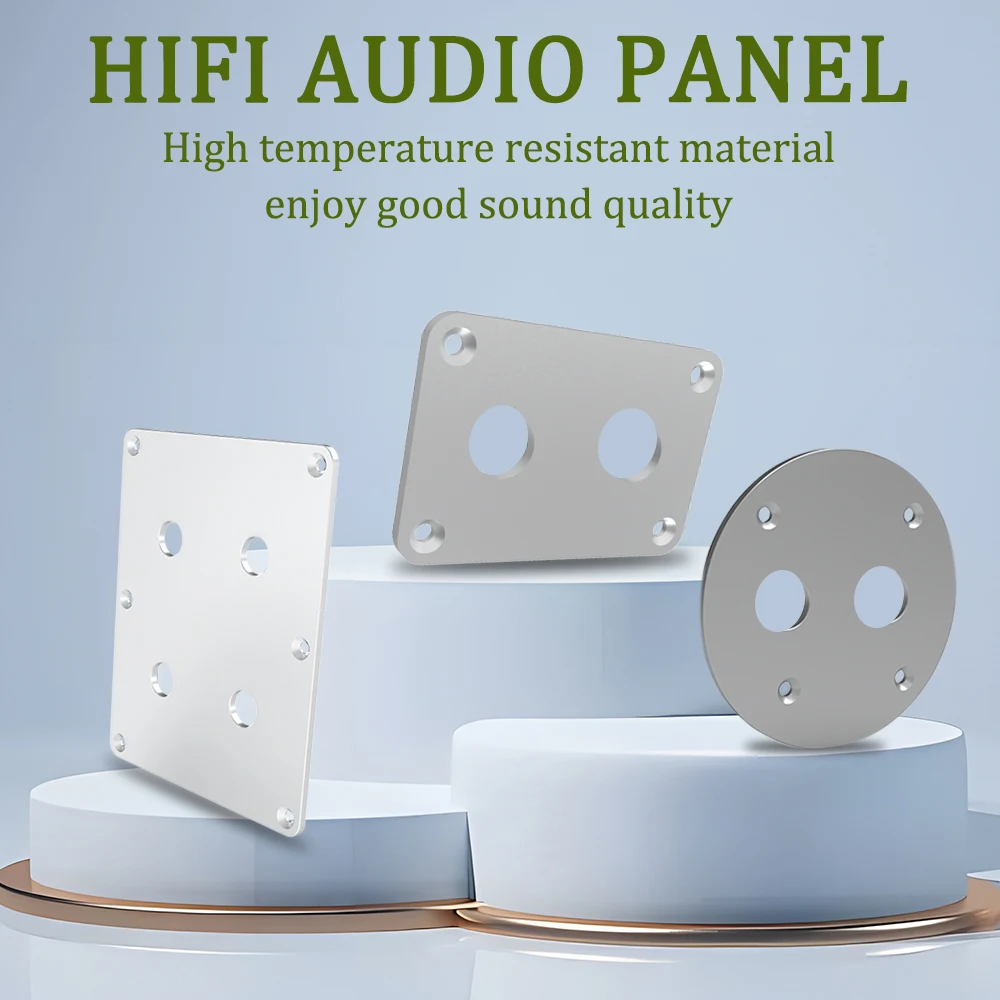 Hi-end Aluminum Alloy Binding Post Speaker Box Banana Plug Connector Box Red + Black Pure Copper Terminal Cup Banana Jack Socket