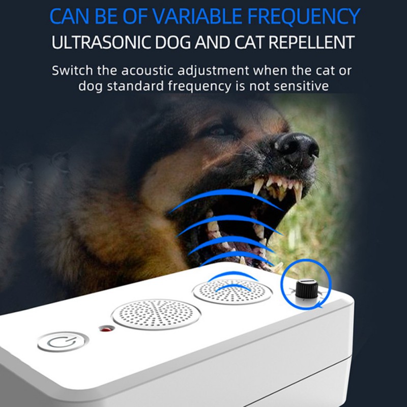 Pet Dog Repeller Outdoor Ultrasound Repeller Anti Barking Dogs Trainings Pet Control Dog Training Device Sonic Stop Bark