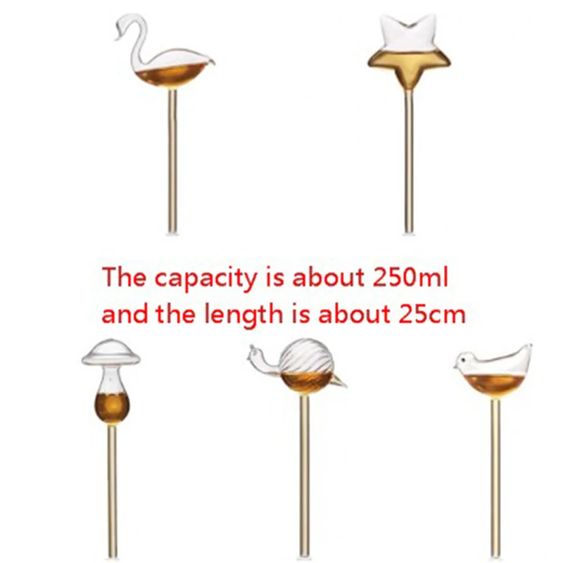 1Pcs Automatic Watering Globe 2025 Plant Flower Water Bulbs Animal Shape Glass Home new Decor Garden Watering System Self Watering Device