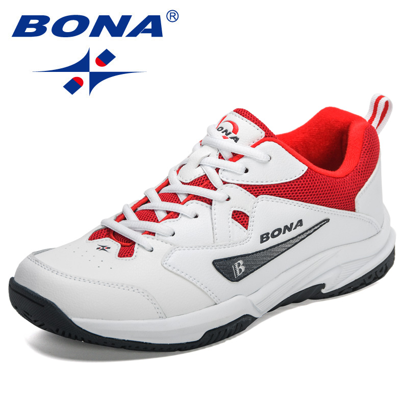 2022 BONA New Designers Classics Breathable Running Sneaker Men Tennis Non-Slip Walking Jogging New Shoes Manscuo a6bd