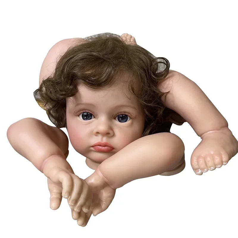 24nch Newborn 2025 Baby Reborn Doll new Kit Tutti Baby Lifelike Soft Touch Already Painted Unfinished Doll Parts