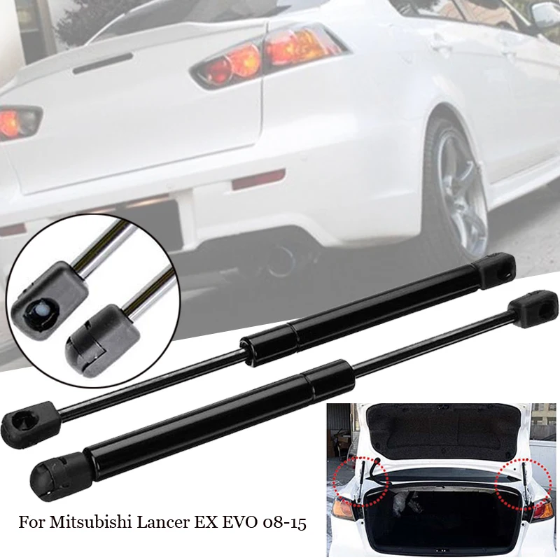 2pcs Car Tailgate Rear Trunk Lift Struts For For Mitsubishi Lancer EX EVOs 2008-2015 Tailgate Boot Shock Lift Strut Support Bar
