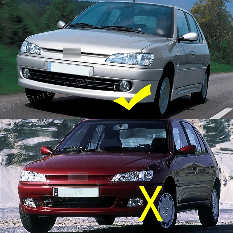 Foglight Foglamp For Peugeot 306 1999 2000 2001 2002 Car Front Bumper Fog Light Lamp 03050-54011 03050-54012