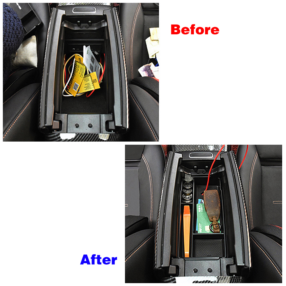For Mercedes Benz A B CLA GLA GLB EQA EQB W177 C118 W118 W247 X247 H247 2022 Car Center Armrest Box Storage Stowing Tidying