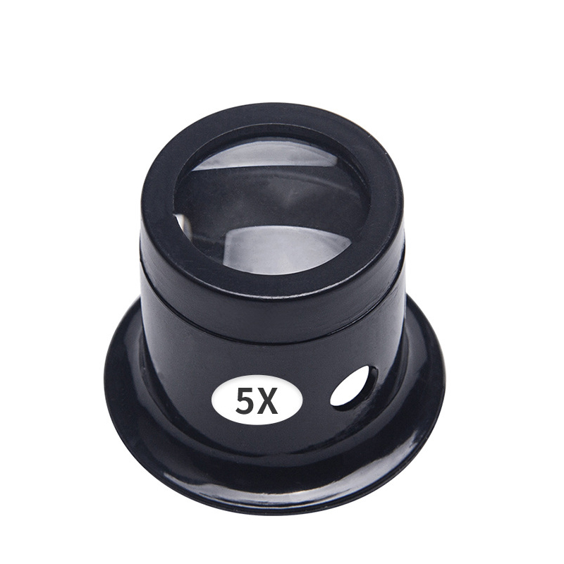 3X 5X 10X 15X 20X 1PCS Adjustable Repair Watch Jewelers Watch Magnifier Tool Eye Loupe Loop Magnifier Magnifying Glass