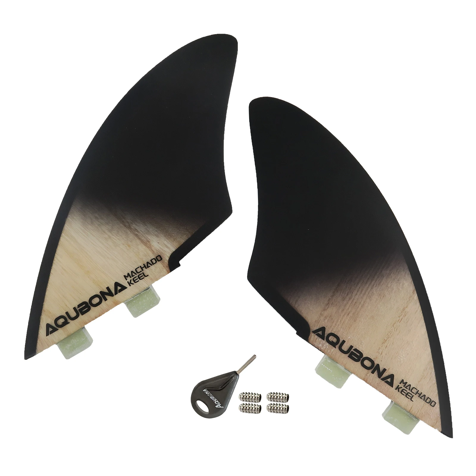 Tabs Fin Double Keel ddmysmile Twin Fins Set K2 Surfboard Accessories With Key Scress Smile