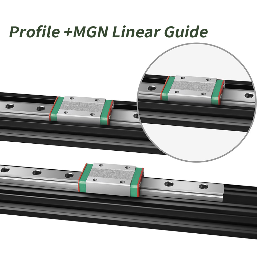 2040 V-SLOT Aluminum Profile 200-500mm MGN 12C 12H Linear Guide Special Aluminum Profile CNC Laser Engraver 3D Printer Frame