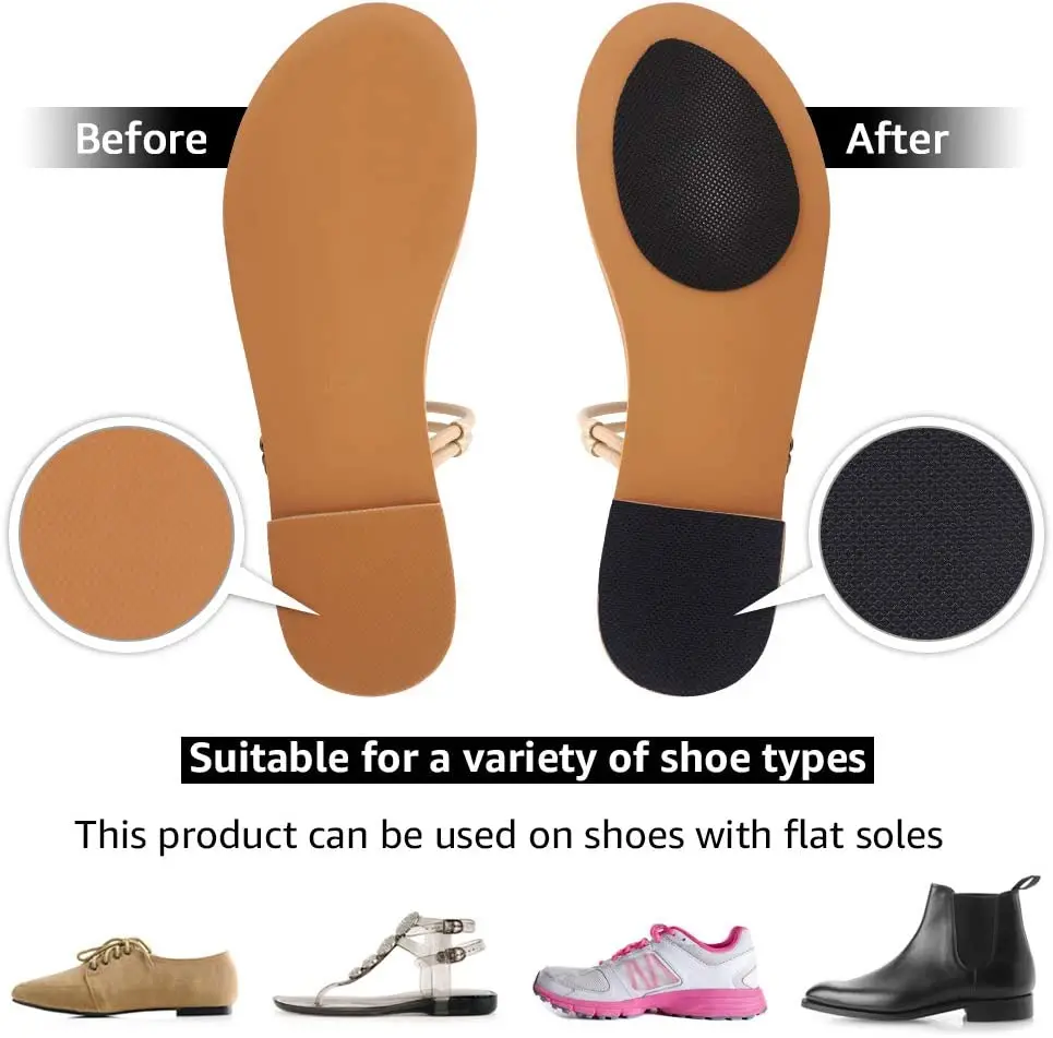 10Pcs Non-slip Shoe 2025 Sole Protector High Heel Sandal Outsole Pad new Oxford Frosted Sticker Non-slip Shoe Bottom Patch Pads Stickers