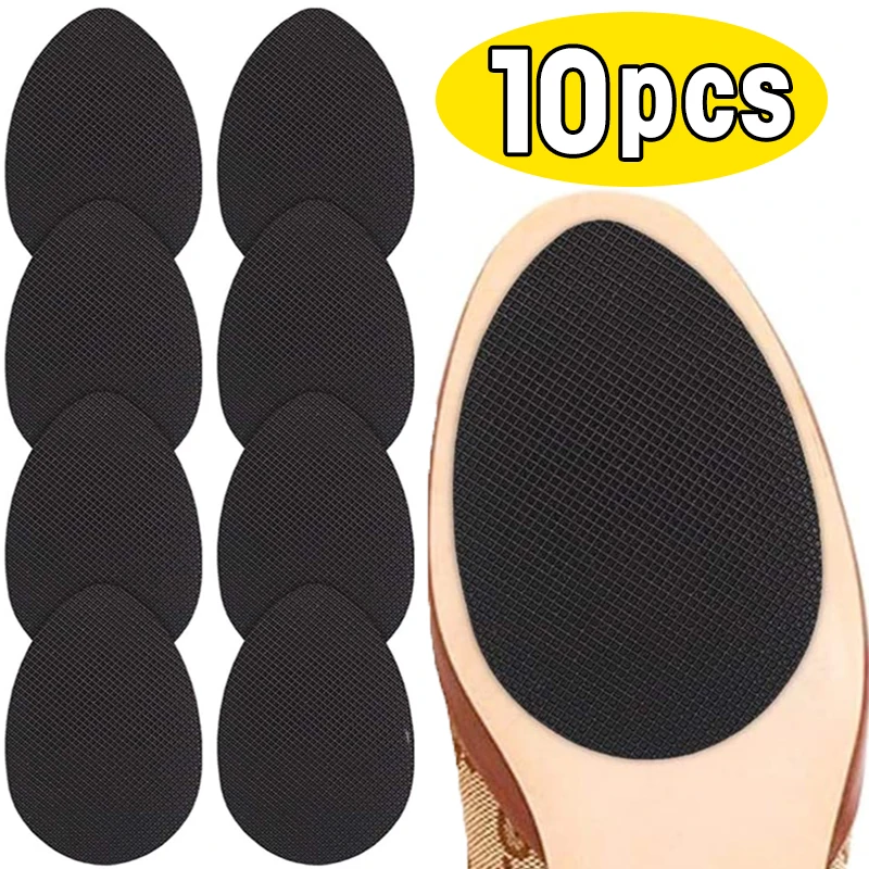 10Pcs Non-slip Shoe 2025 Sole Protector High Heel Sandal Outsole Pad new Oxford Frosted Sticker Non-slip Shoe Bottom Patch Pads Stickers