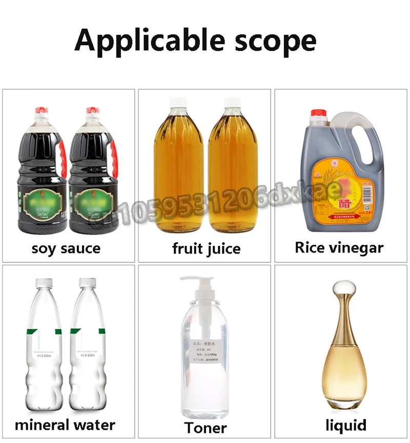 30g-50kgCNC Quantitative Liquid Filling Machine Full Automatic Beverage Liquid Filling Oil Baijiu Barreled Water Filling Machine