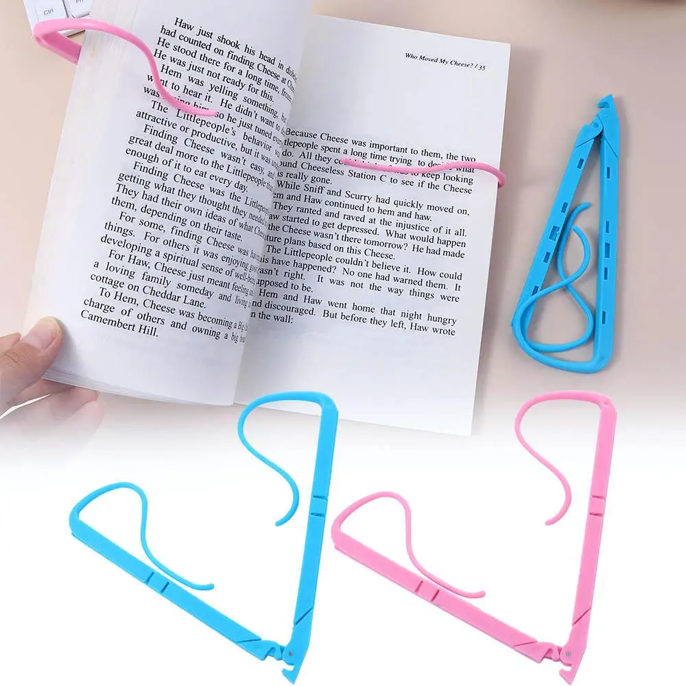 Reader Tool Hand Free Pages Open Clip Portable Clamp Bookends Book Reading Support Clip Reading Bracket Book Holder
