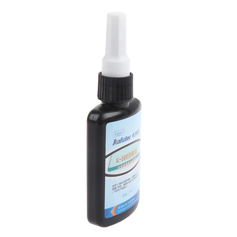 50ml Uv Glue Uv Curing Glue K-300 Transparent Crystal And Glass Glue With Uv Flashlight