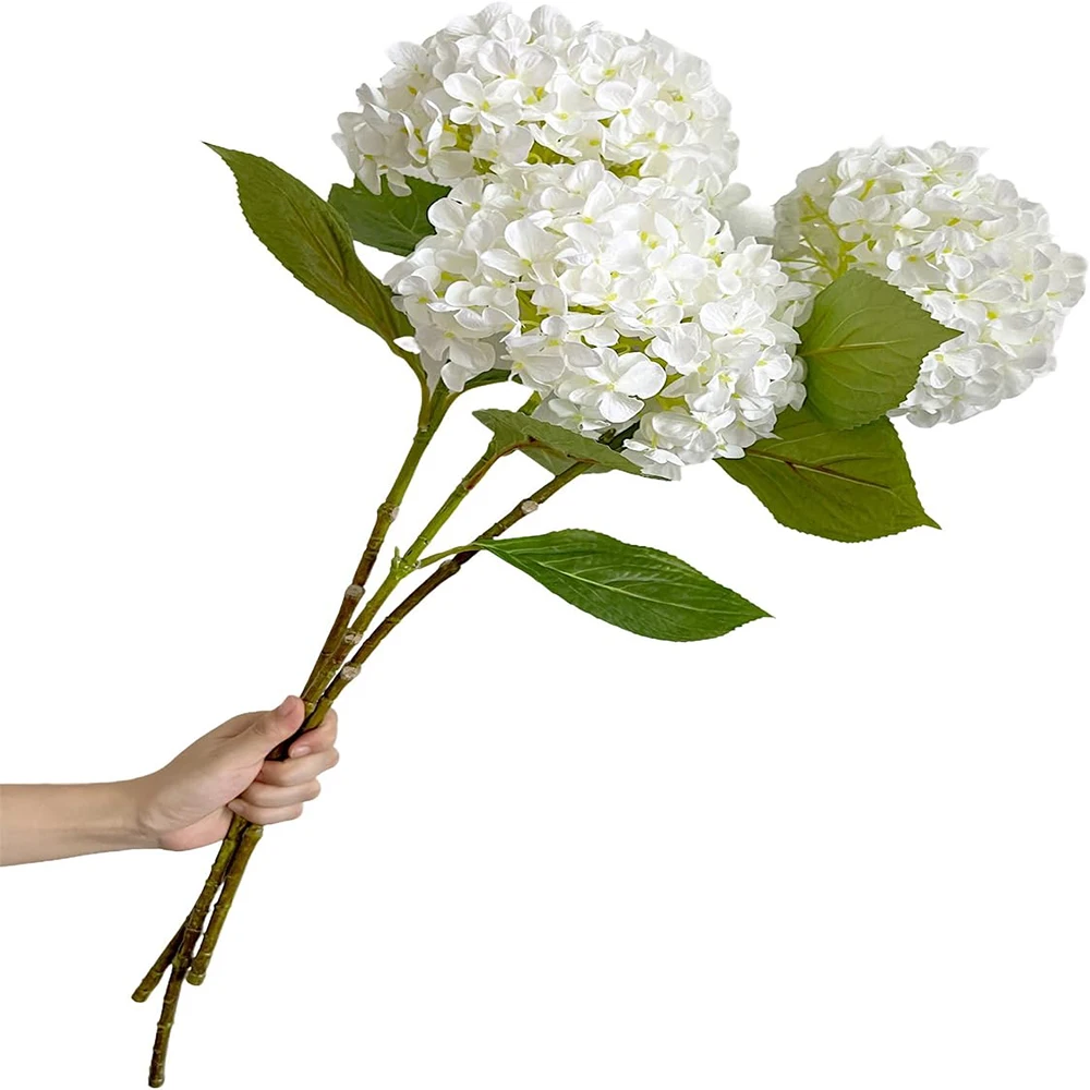 58cm Artificial Flowers Silk new Hydrangea for Wedding Home Party Hotel 2025 Living Room Table Accessories Decoration