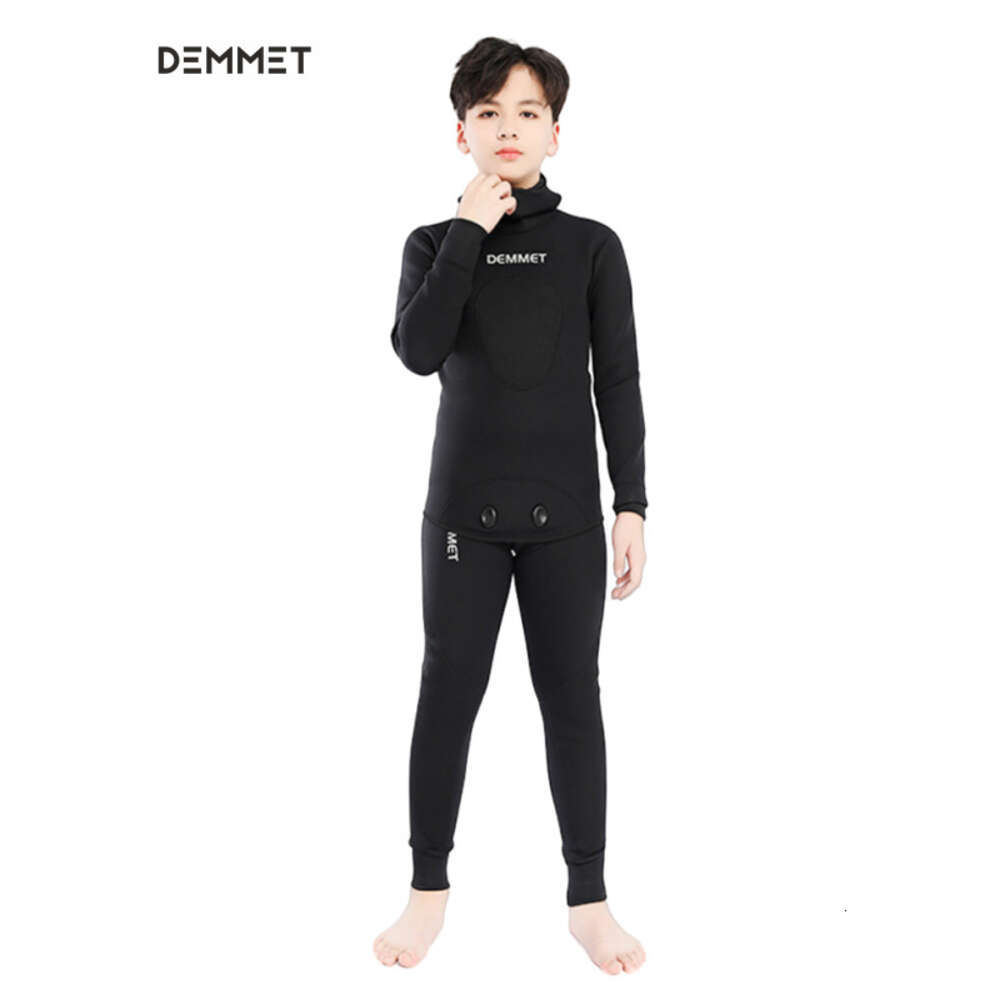 Ddmytiger Children S Mm Split Long Sleeved Two Piece Outdoor Sun Protection And Warmth Diving Swimming Jellyfish Suit For Men H