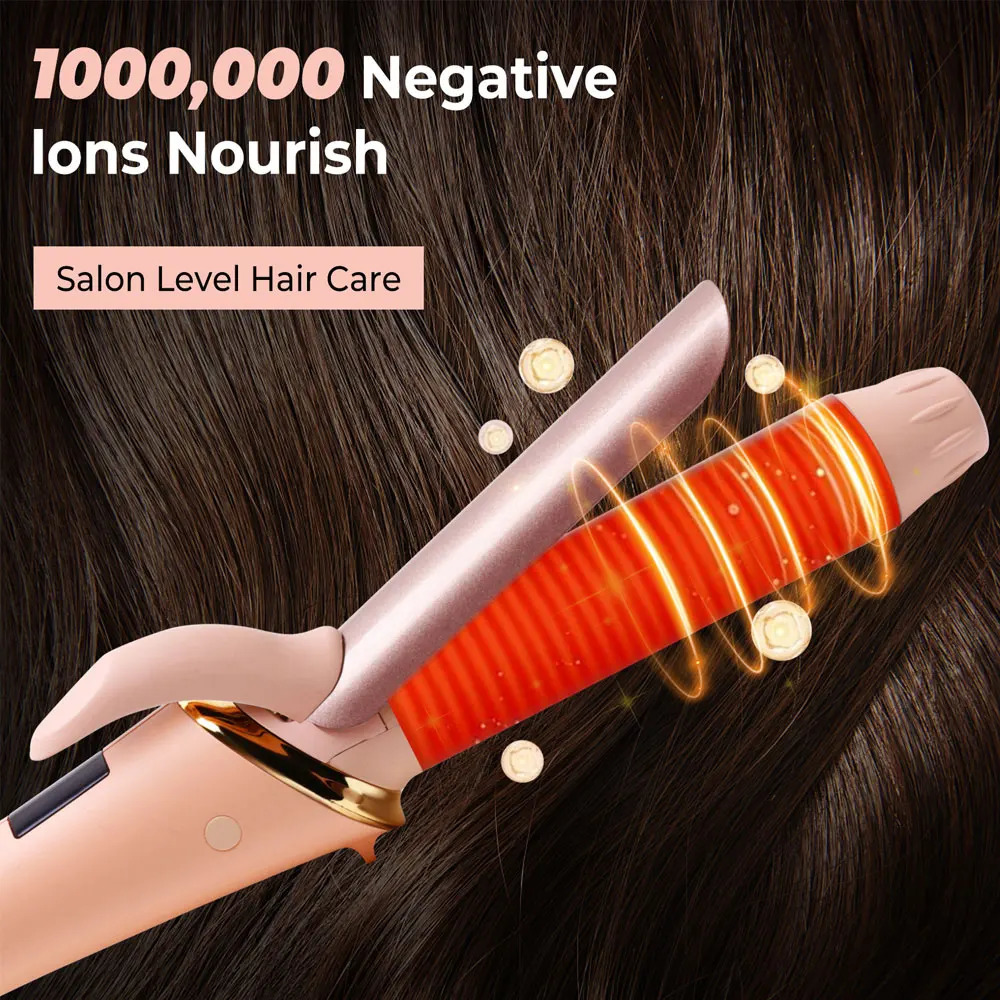 Ceramic Mini Hair Curler 25mm Curling Iron for Short Hair Dual Voltage Curling Wand Electric Hair Styler 240521