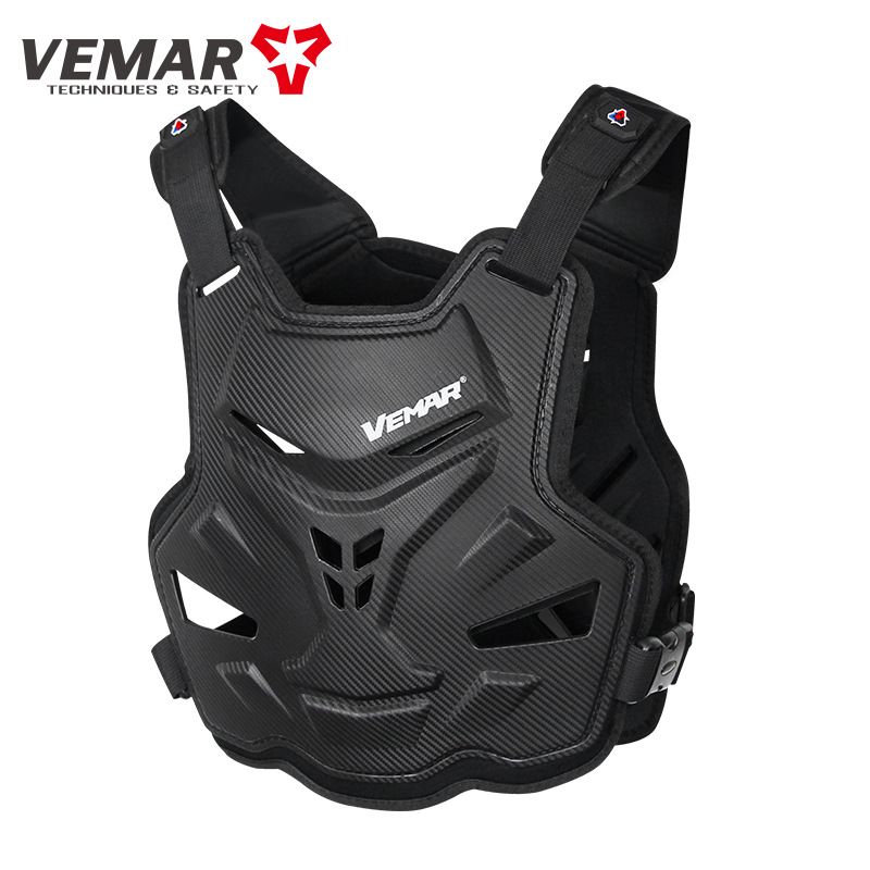 Vemar Off-road Motorcycle Body Armor Clothing Riding Racing Anti-Fall Motocross Chest Protector Hemp Rope Pattern Armor Men
