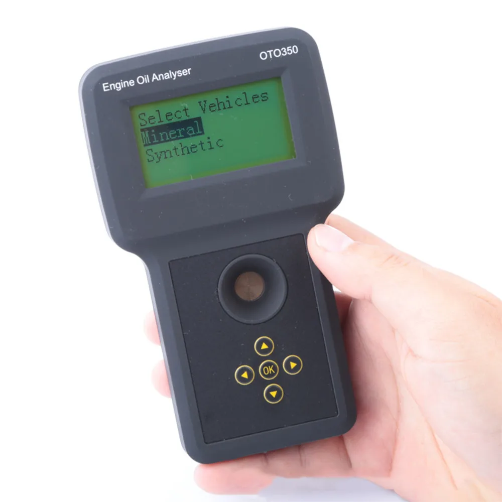 New! Engine Oil Analyzer OTO350 Motor Oil Tester For Synthetic Standard Motor Oils Work With All Diesel Or Gas Engines