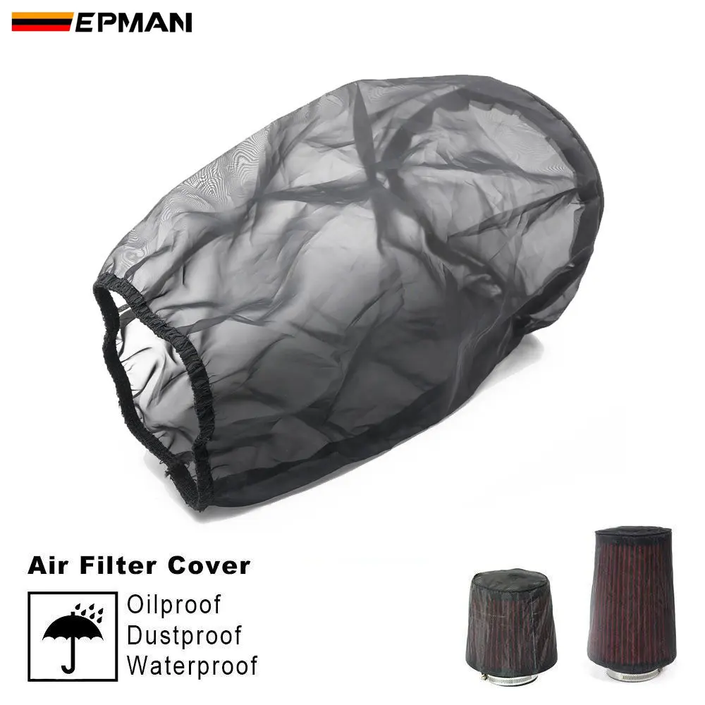 EPMAN Universal Water Guard Short Ram Cold Air Intake Pre-Filter Air Filter Cover
