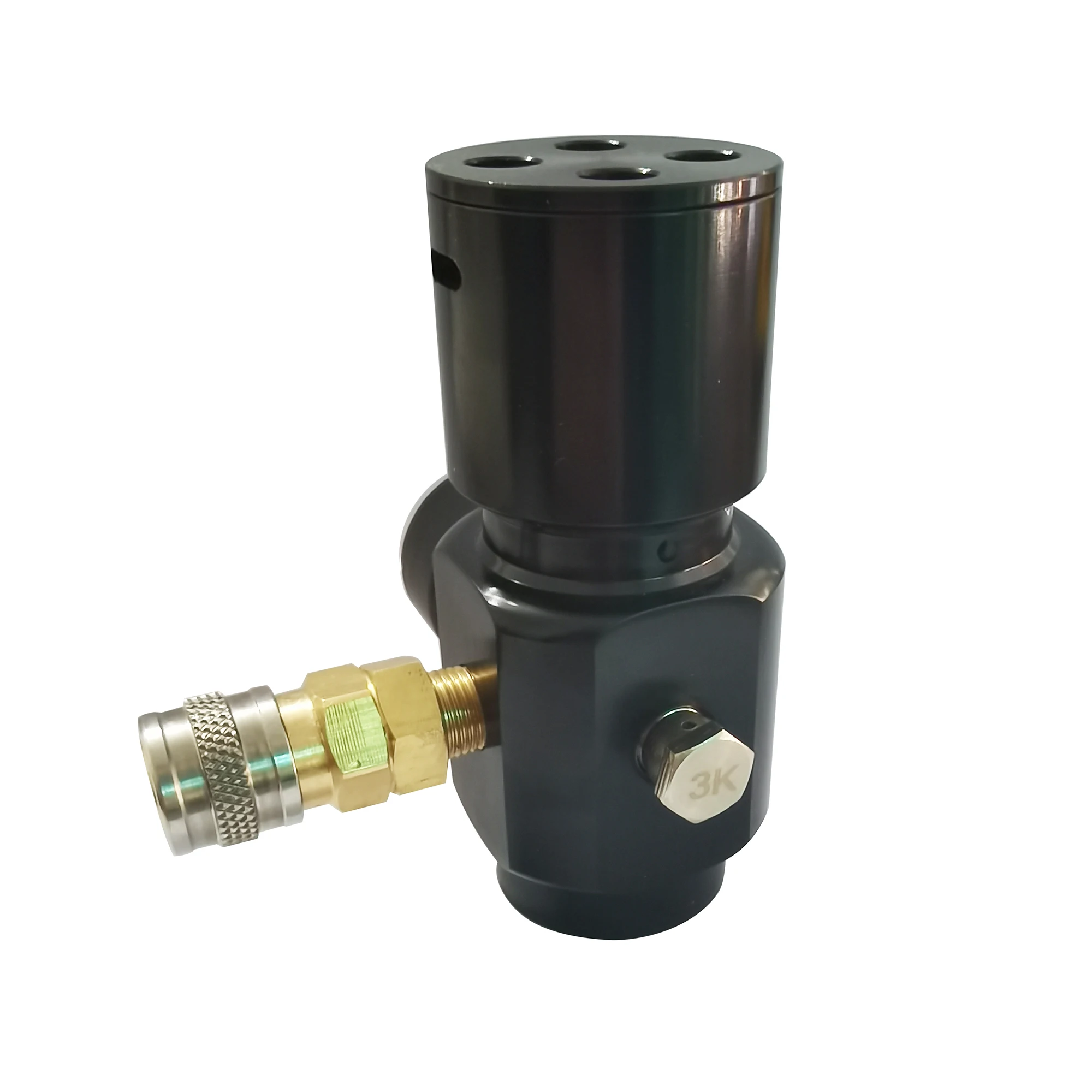 Low Pressure Regulator 0-150psi Portable Micro CO2 Regulator for Pneumatic Tools Nailers Staplers Caulking Guns G1/2-14 0.825-14