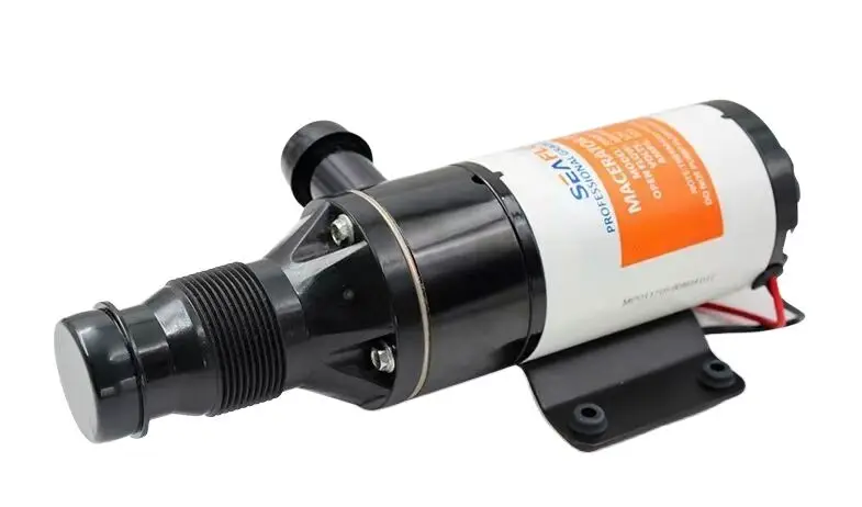 SEAFLO 12V SFMP1-120-01 12GPM Self Priming Macerator Pump for RV Boat Marine Trailer Toilet Sewer