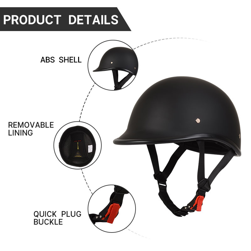 2024 Gray Motor Helmet Retro Motorcycle Helmets Scooter Vintage Half Face Biker Motorbike Crash Moto Helmet Casco Moto DOT ECE