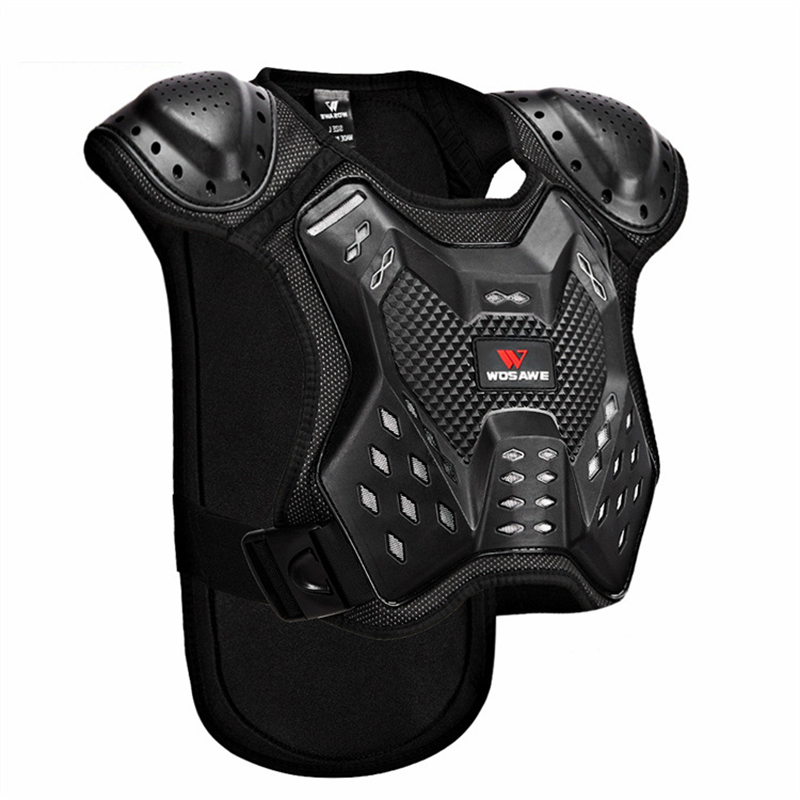 Kids Body Chest Spine Protector Protective Warm Guard Vest Motorcycle Jacket Child Armor Gear For Motocross Dirt Bike Cycling