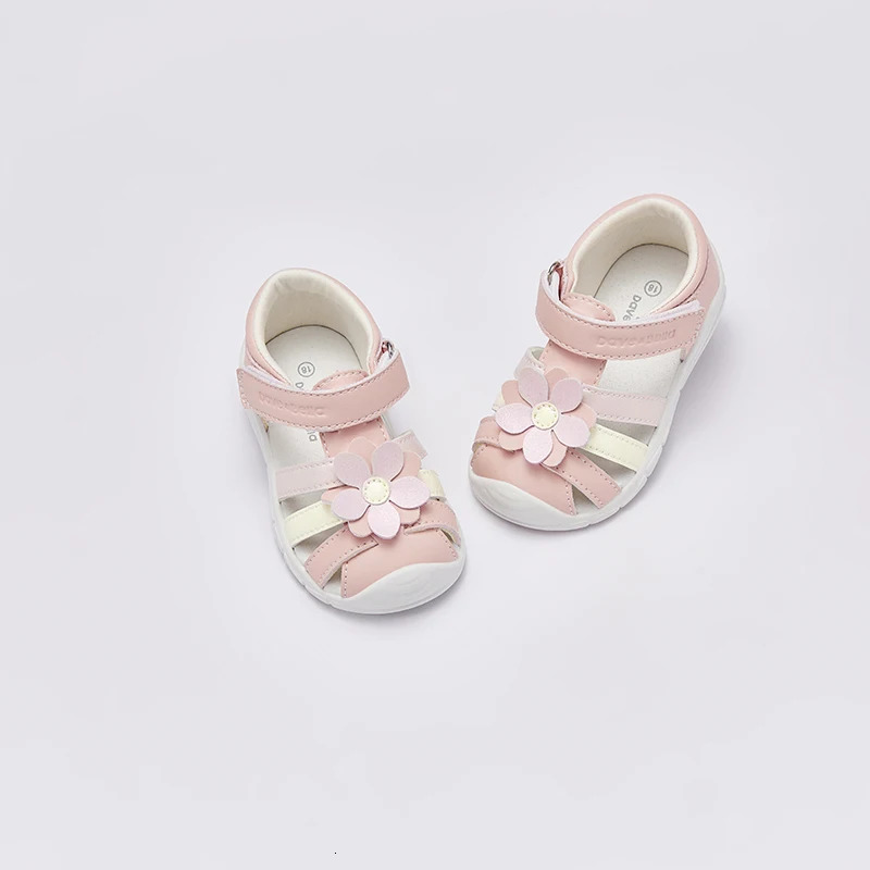 Dave Bella Summer Baby Boys Girls Sandals Children Beach Sandals Pink Infant Shoes Comfortable Kids born Shoes DB2241269 240513