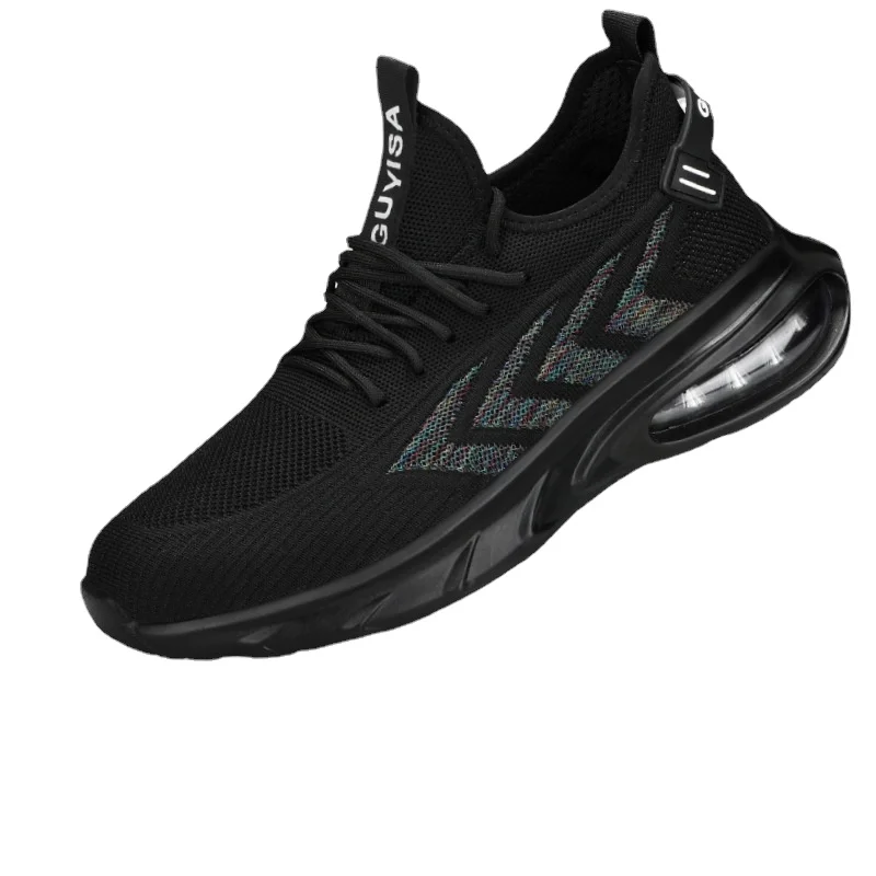 new Men Work Safety Shoes Anti-puncture Working Sneakers Male Indestructible Work 2025 Shoes Men Boots Lightweight Breathable Sneakers