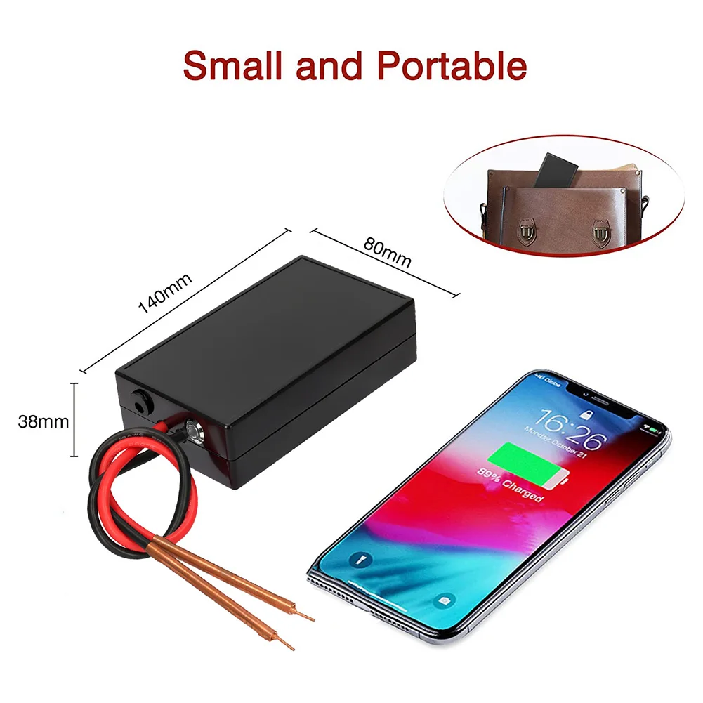 Portable Mini Spot Welding Machine 6 Gears Adjustable Spot Welder 0.15mm with Nickel Sheet For 18650 Battery Spot Machine Tool