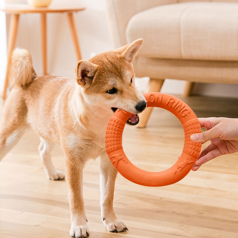 EVA Pet Toys Pet Pull Ring Outdoor Pet Dog Big Dog Interactive Toy Border Collie Training Training Pull Ring Resistant To Biting