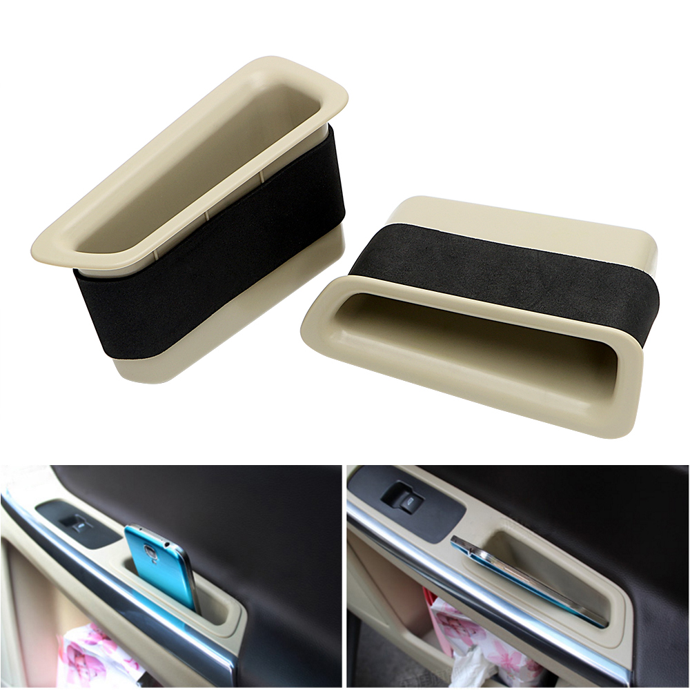 Car Storage Box Door Barrel Organizer Container Stowing Tidying Phone Holder Stand Interior Trash Bin For Volvo xc60 Accessories