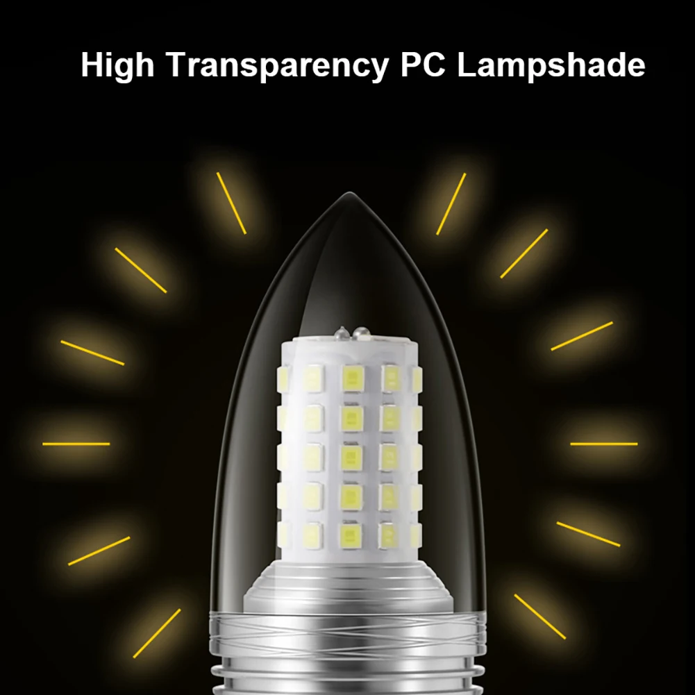 E14 LED Corn Bulb Light Energy Saving Lamp 7W LED Candle Bulbs Spotlight Bombilla Lampara Chandelier For Home Decor