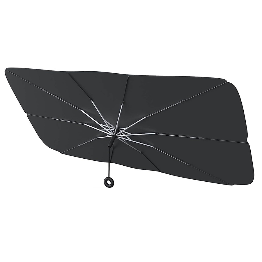 Upgraded 190T Fiber Glass Auto Car SUV Universal Front Windshield Window Sun Shade Visor Heat Insulated Folding Umbrella Cover