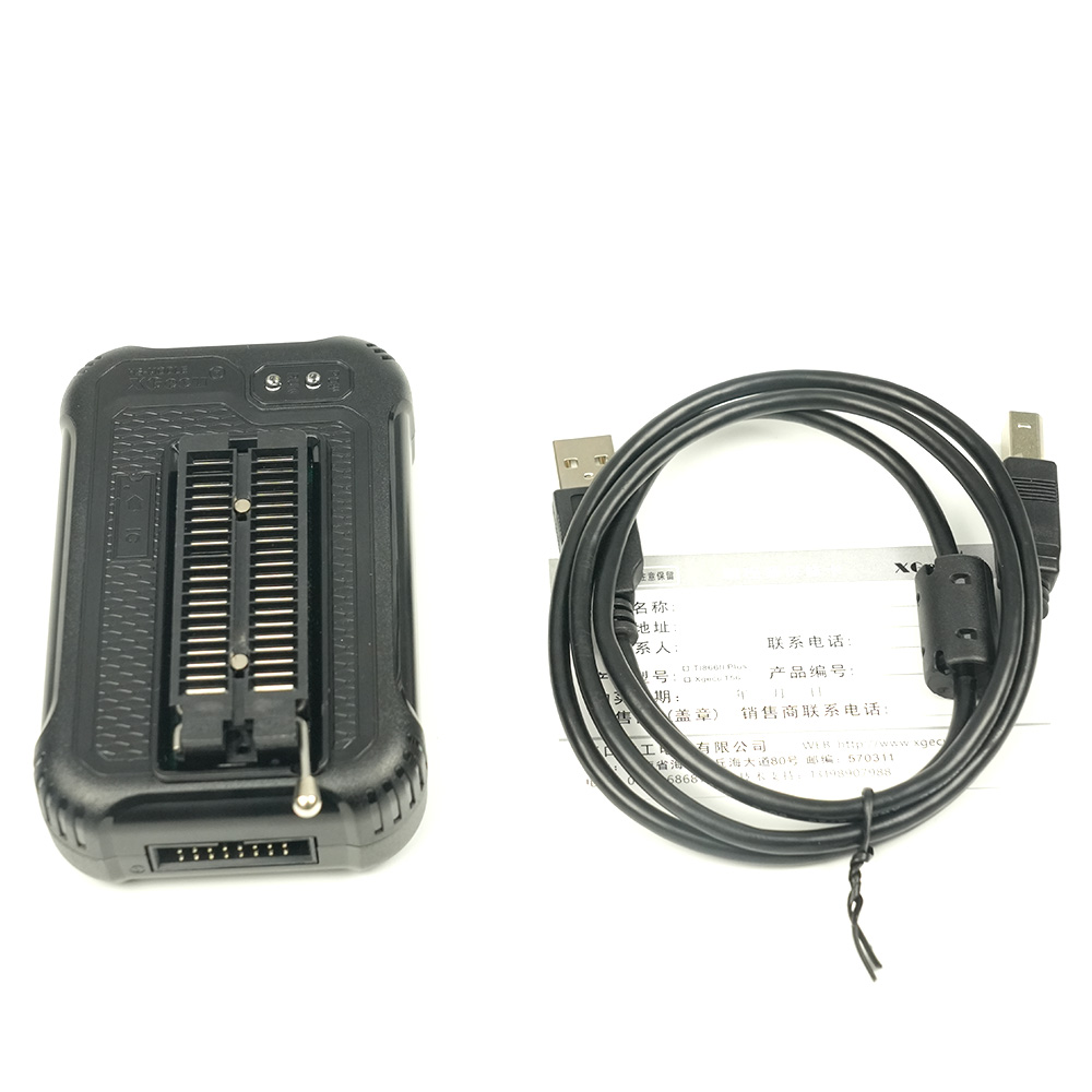 XGecu Original T48 (TL866-3G) Programmer with F48 EX 1 Adapter Support 31000+ ICs for SPI/Nor/NAND Flash/EMMC BGA/TSOP/SOP/PLCC