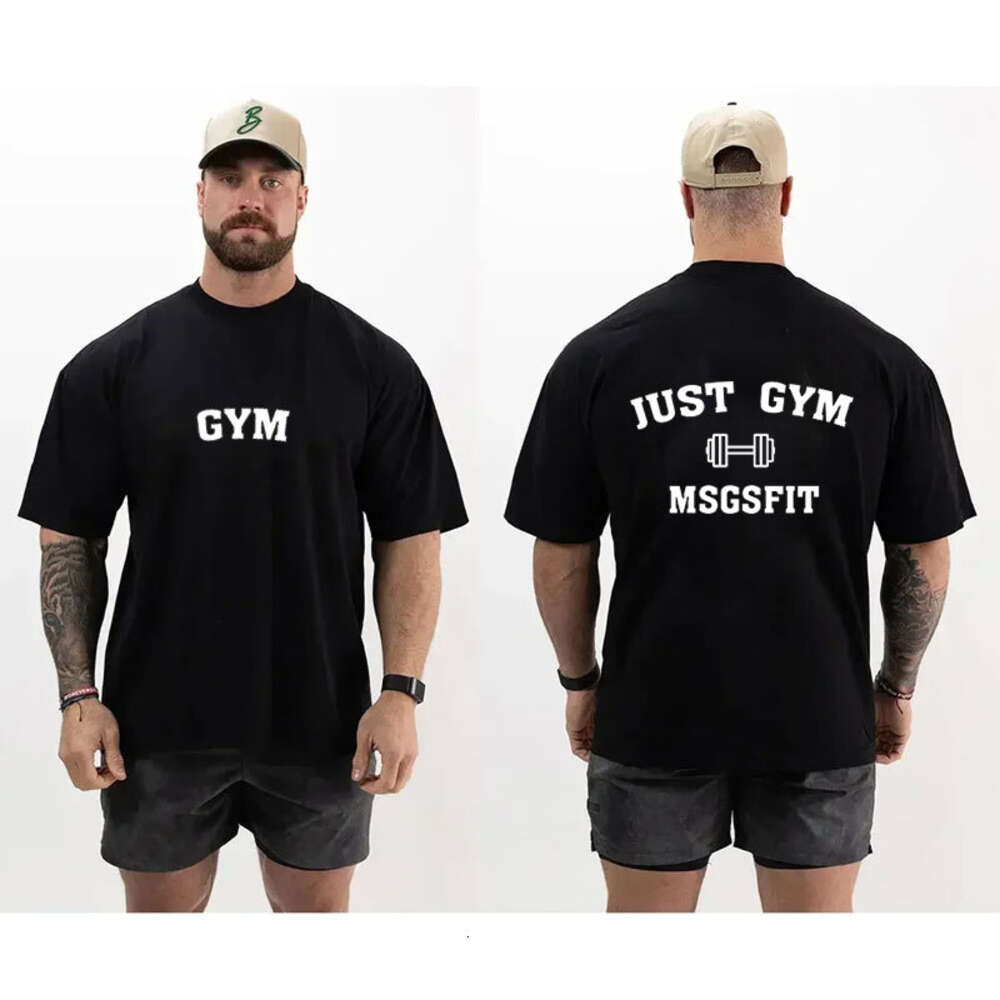 Joggers Summer Thavage Muscular CBUM Men T-shirts Sports Casual Cotton Round Neck T-Shirt Gym Running Bodybuilding Short Sleeve M521 25 ddmymarket