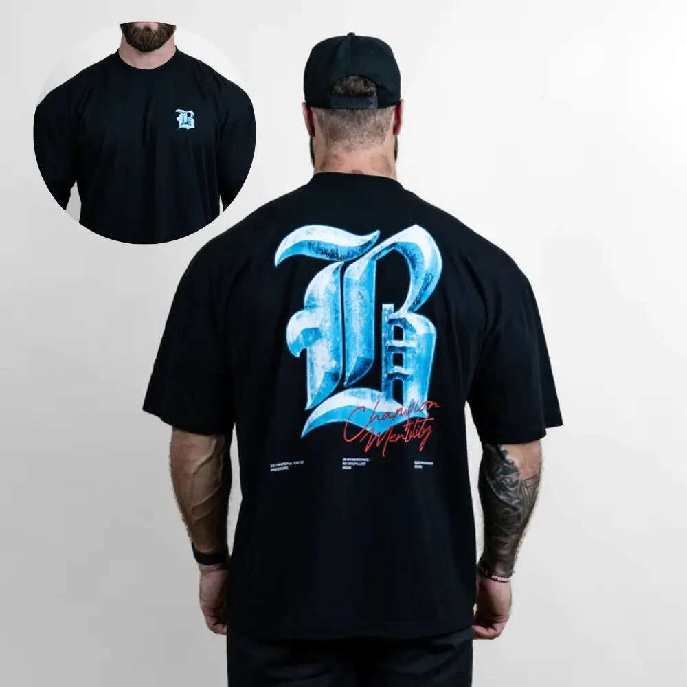 Summer Men's T-Shirt Thavage Muscular Men Gym T Fiess Joggers Pure Cotton Shirt CBUM Women Tshirt M521 20 ddmymarket
