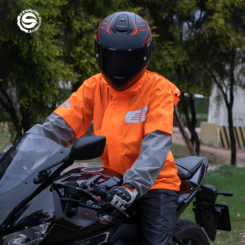 Chubasquero 3 en 1 para motocicleta, pantalones, cubierta de zapatos, chaquetas de lluvia impermeables para motocicleta, protector de cuerpo completo,