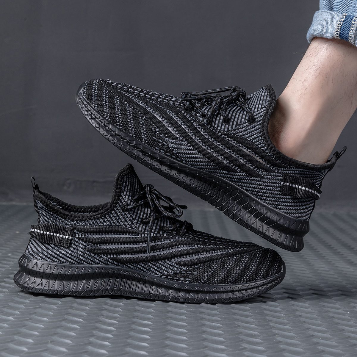 Breathable Men's Fashion Sneakers | Slip-On Comfort Walking Shoes 4