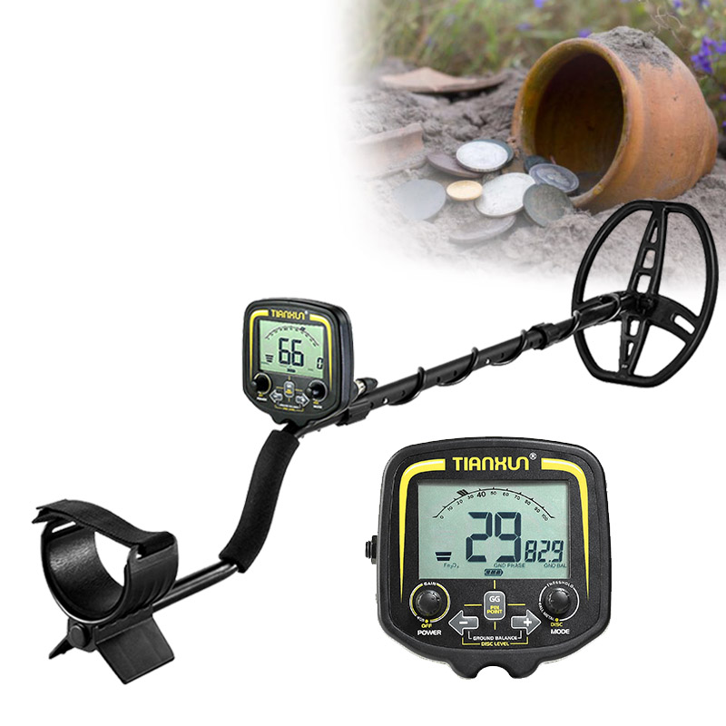 Professional Metal Detector Underground Depth 2.5m Search Finder Gold Detector Treasure Hunter Detecting Pinpointer Waterproof