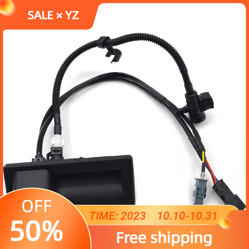 Original 5NA 827 566 D 5NA827566D Rear View Camera Trunk handle Water spray Guidance Line WASH For VW MQB Atlas Tiguan mk2