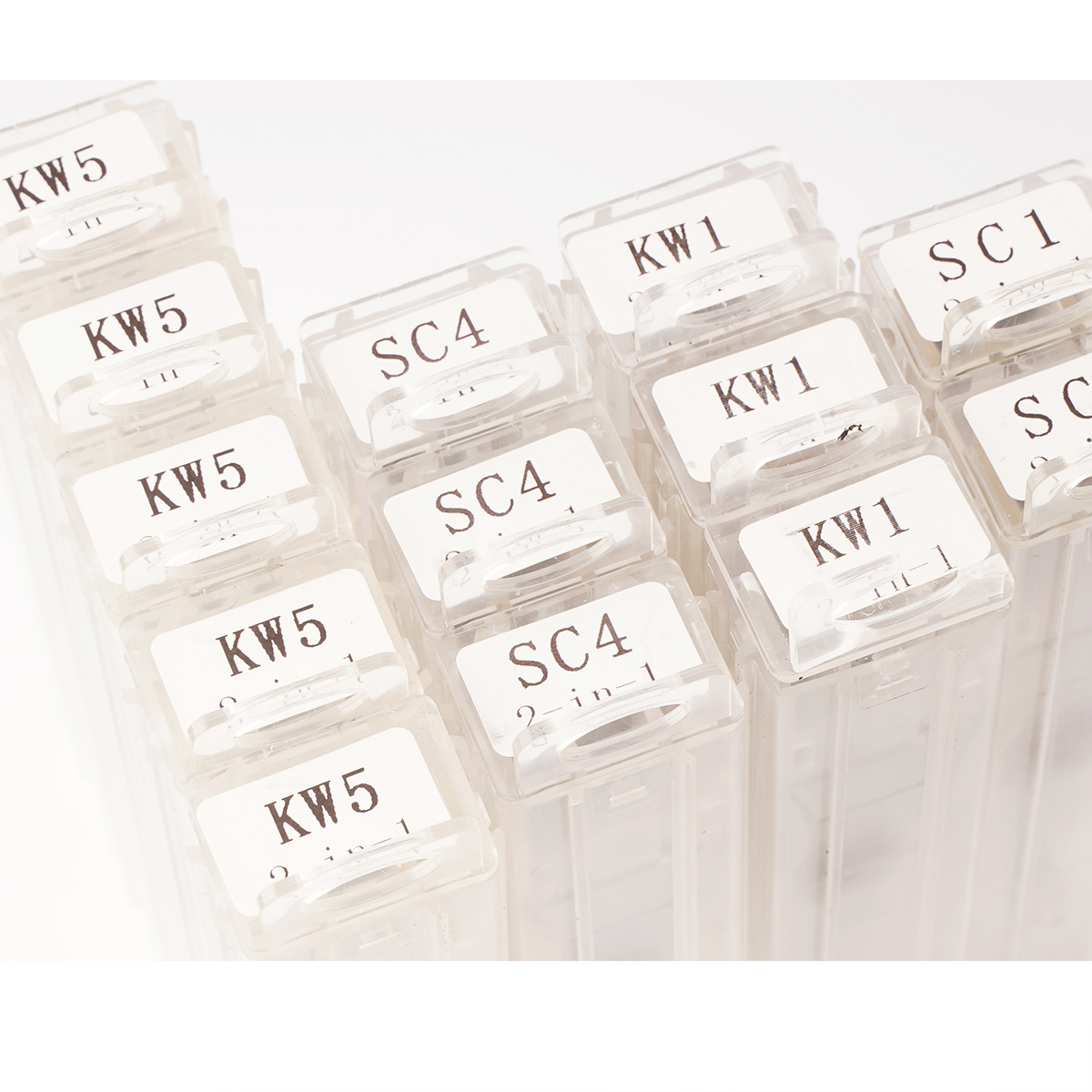 Lishi 2 in 1 TE2 KW1 KW5 SC1 SC4 SS001 SS002 AM5 SC20 R52 M1/ MS2 Locksmith Tools for Home Door Civil Locks