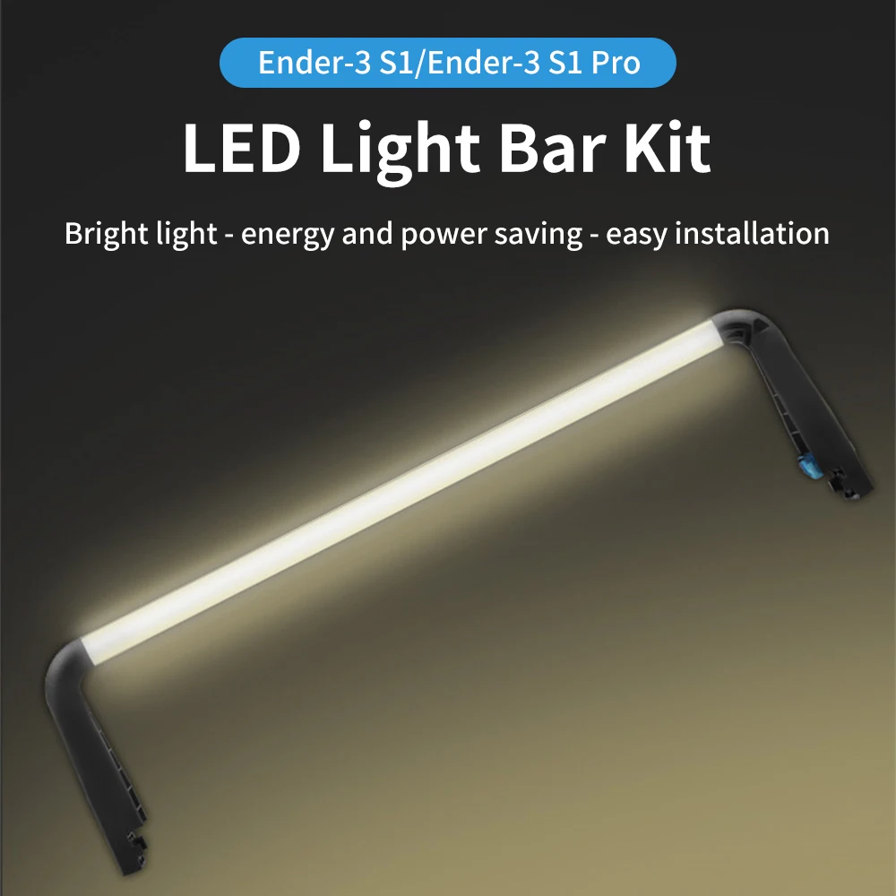 CREALITY Ender-3 S1/S1 Pro Upgrade LED Light Bar Kit 3d Printer Accessories 24V 5W Soft Light No Strobe CR-10 Smart Pro
