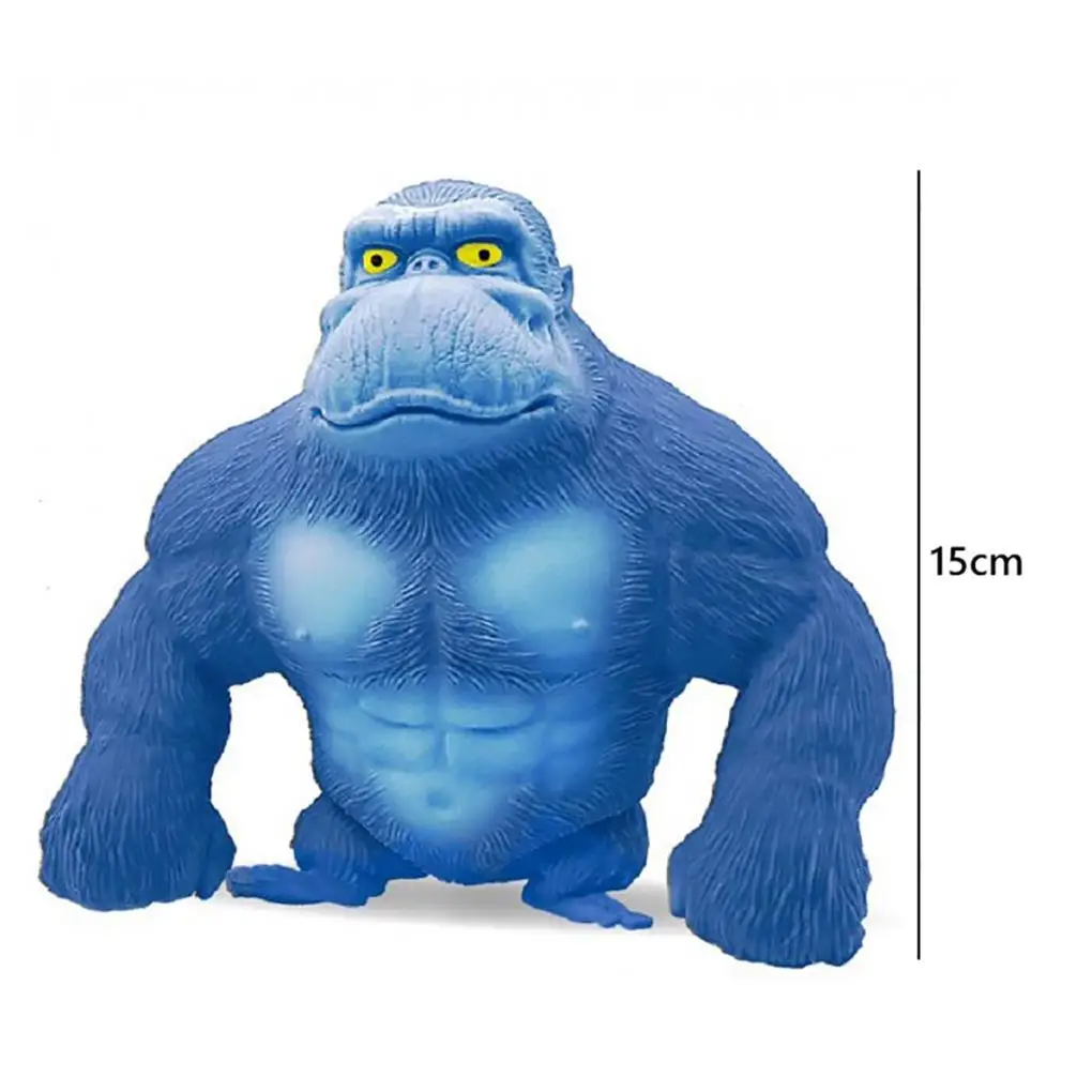 Monkey 2025 Doll new Craftsmanship Kids Accompany Latex Toys Jungle Style Multicolored Gorilla Toy Animal Figurines Anime Figure