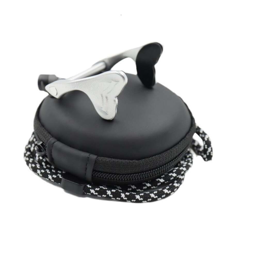 Ddmytiger Swimming Anti Choking Multi Color Professional Free Diving Aluminum Alloy Nose Clip Rope Storage Box