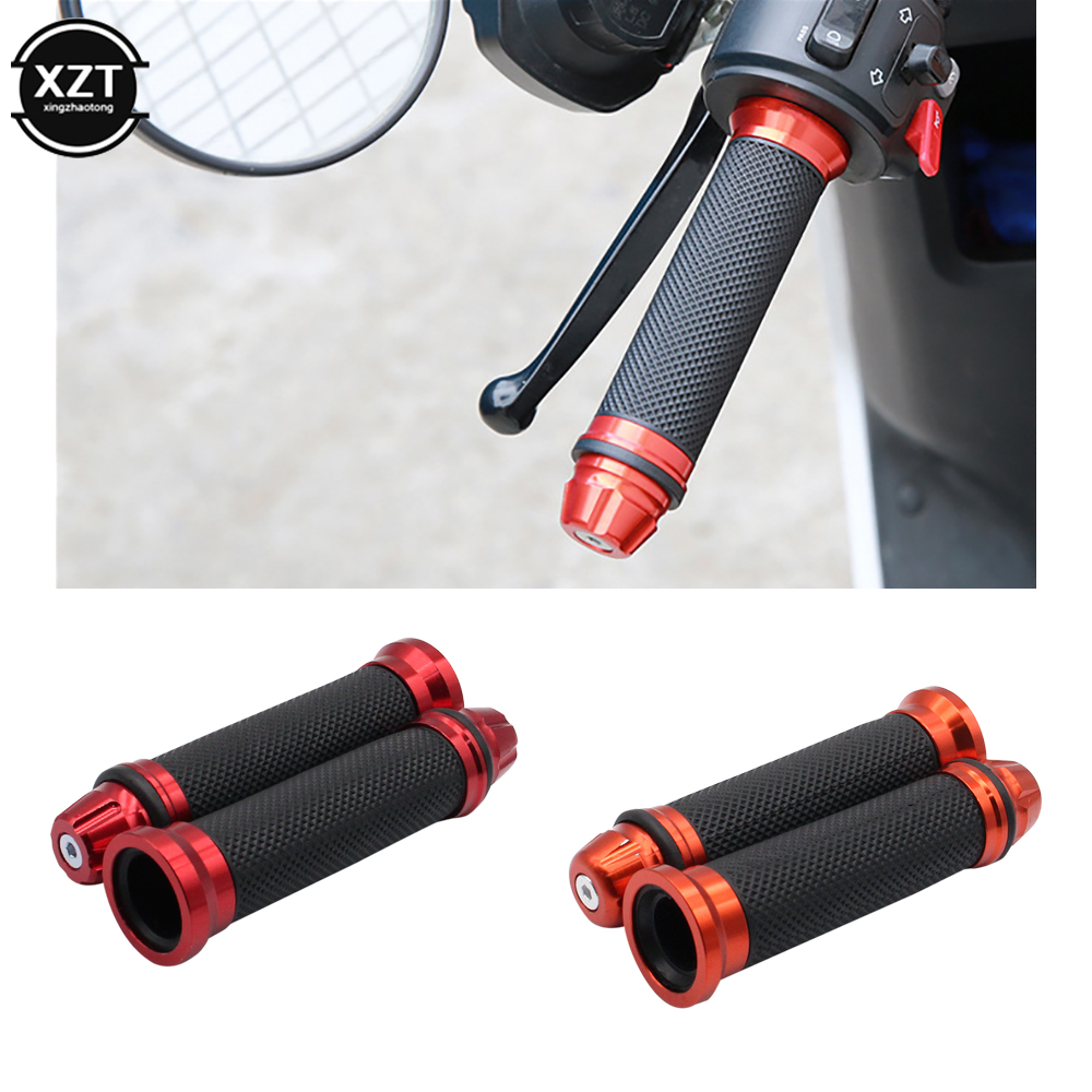 Motorcycle Dirt Bike Rubber Handle Grip pedal biker scooter handlebar grips modified General purpose for 22mm motorcycles