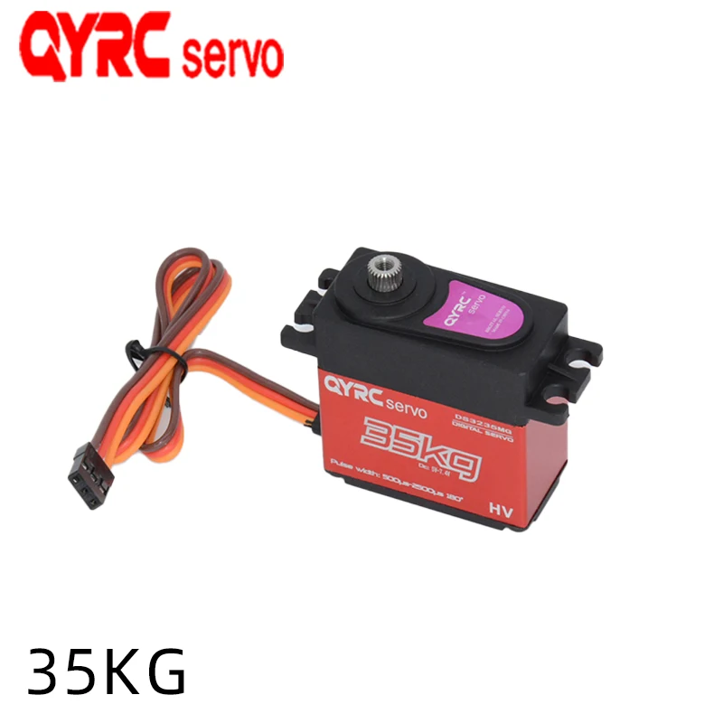 Waterproof 20kg 25kg 30kg 35kg 40kg Digital Servo Large Torque Motor Metal Gear Baja 1/8 Scale RC Crawler Car Helicop Accessori