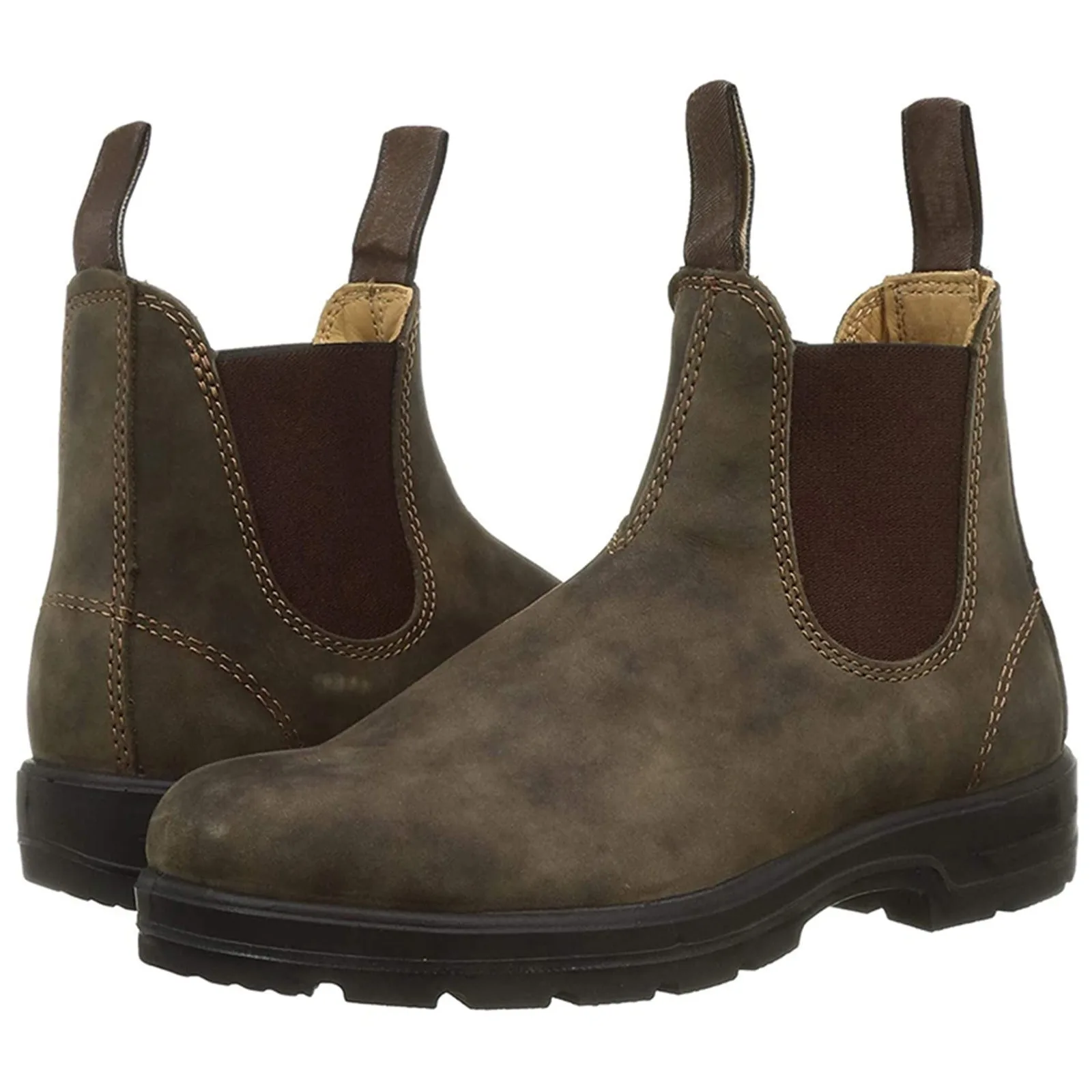 Mens Boots Casual Slip On Formal Oxfords Boot Vintage Couple Shoes Classcis Man Chelsea Boots Black Casual Vintage Boots