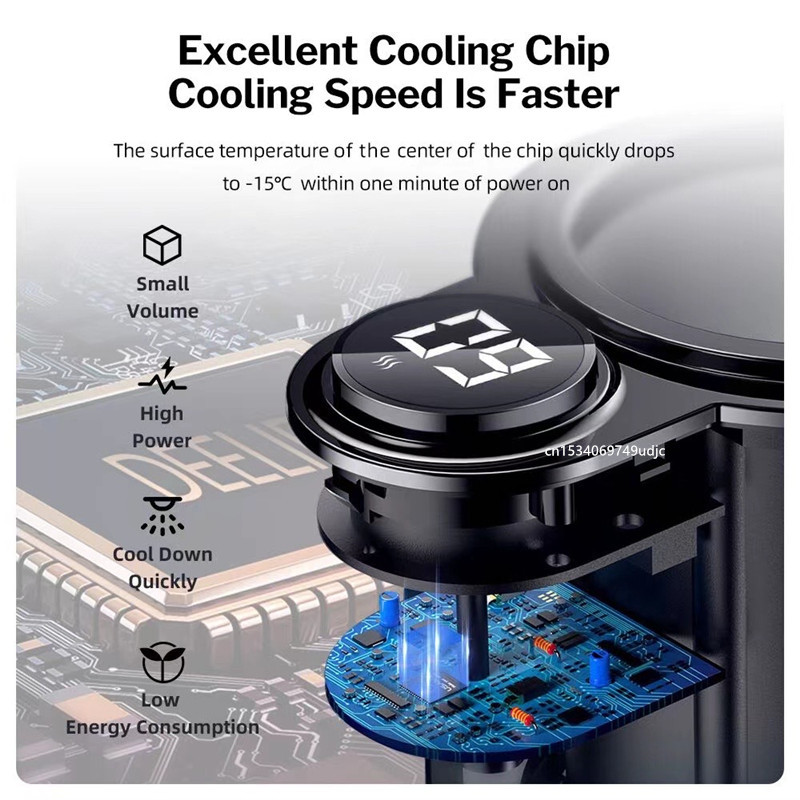 Upgraded Car Heating Cooling Cup 2-in-1 Car Office Home Driving Cup Warmer Cooler Smart Mug Holder Tumbler Car Accessories