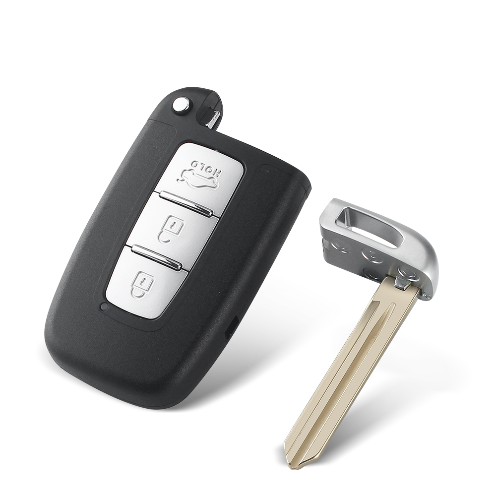 KEYYOU 2025 2/3/4 Buttons Smart Car Remote Key Case Shell new For Hyundai IX35 Sonata 8 For Kia K2 K5 Sportage Forte Replacement