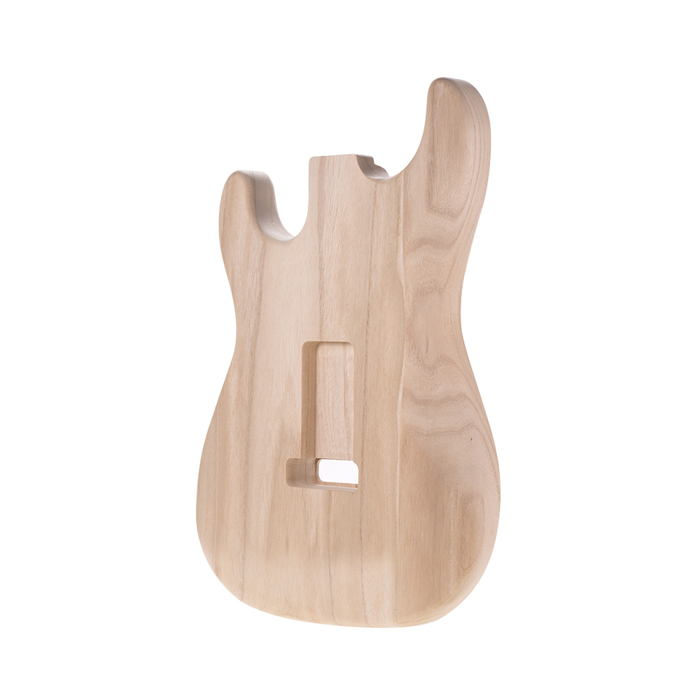 Muslady ST01-DT Unfinished Handcrafted Guitar Body Basswood Electric Guitar Body NEW Guitar Parts Barrel Replacement